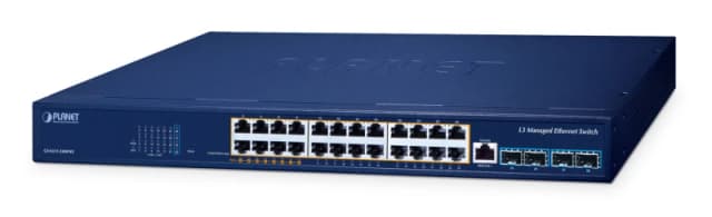 PLANET GS-6311-24HP4X network switch Managed L3 Gigabit Ethernet (10/1