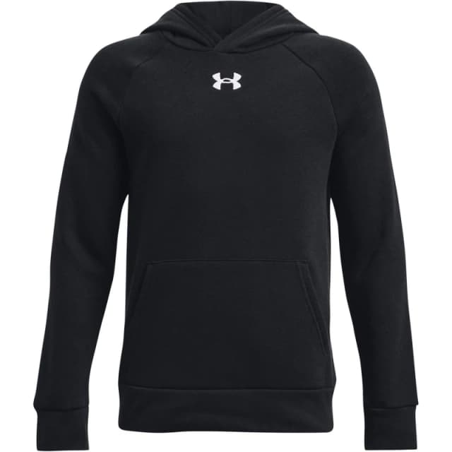 Under Armour UA Rival Fleece Hoodie Boy's Black male 7 - 8 Years (S)