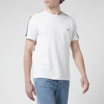 Emporio Armani Mens Core Logoband T-Shirt - White - M