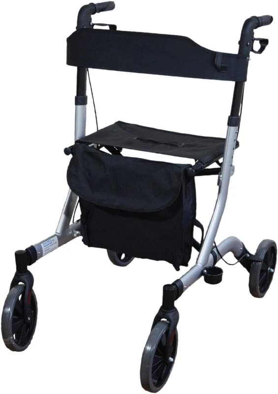 Aidapt Deluxe Rollator Grey Grey