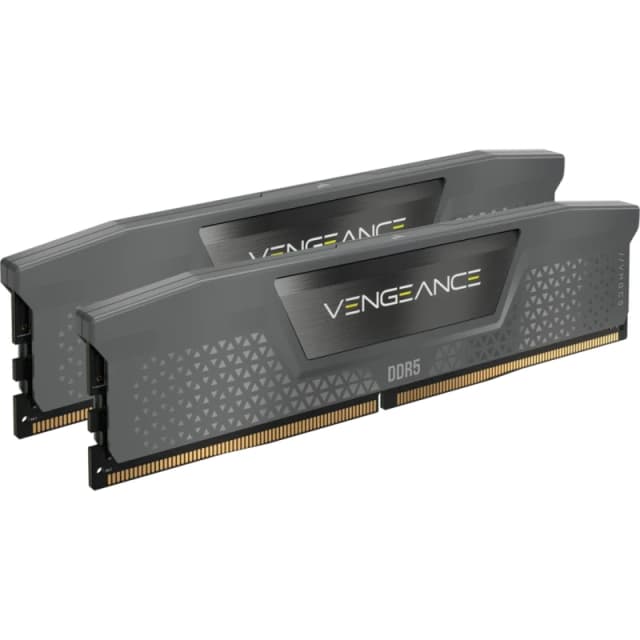 Corsair Vengeance XMP/EXPO 32GB (2X16GB) DDR5 PC5-48000C28 6000MHz Dual Channel Kit - Grey