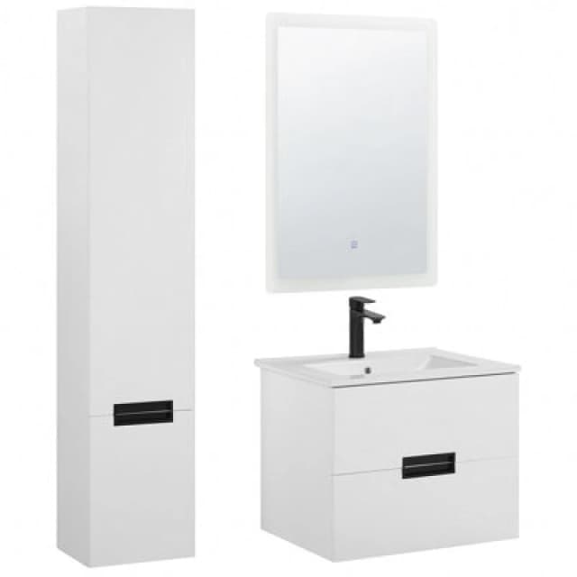 Beliani Bathroom Vanity Set Tudela White