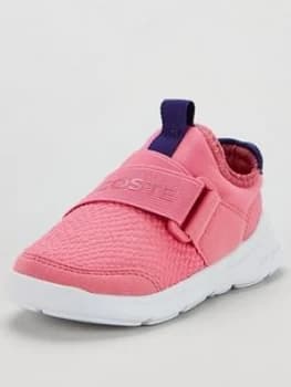 Lacoste Infant LT Dash Slip-on 319 1 Trainers - Pink, Size 7 Younger