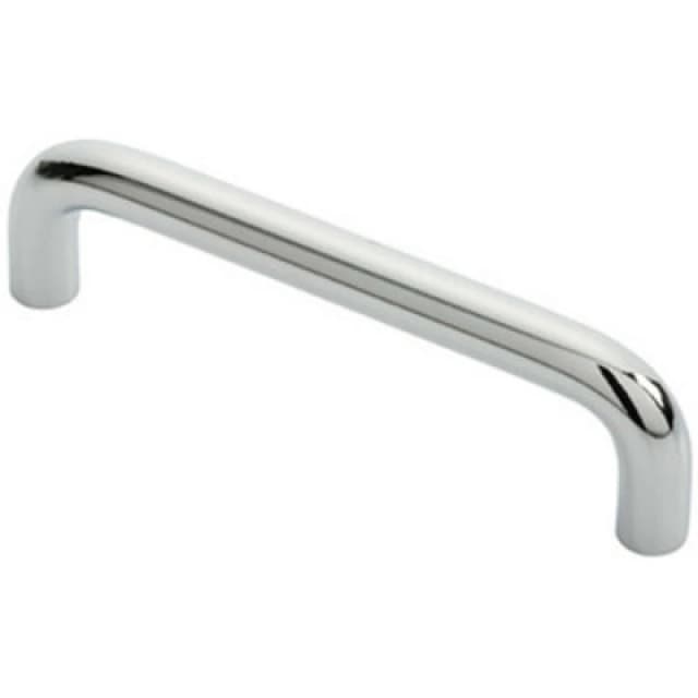 Loops Round D Bar Cabinet Pull Handle 106 x 10mm 96mm Fixing Centres Chrome Multi unisex