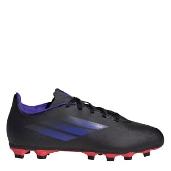 adidas X .4 Childrens FG Football Boots - Black/SonicInk
