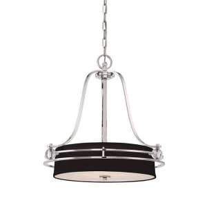 4 Light Ceiling Pendant Imperial Silver, E27
