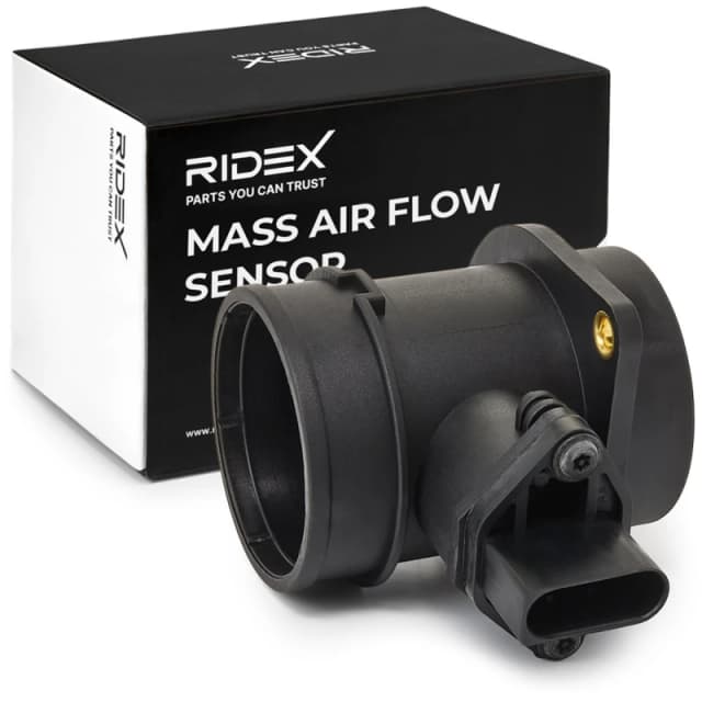 RIDEX 3926A0059 Mass air flow sensor with housing Air Mass Sensor (3926)