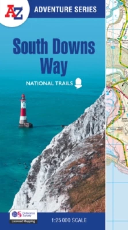 South Downs Way. Paperback. By AZ Maps Books