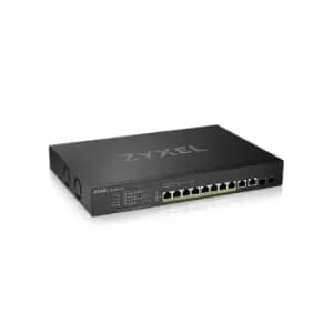 Zyxel XS1930-12HP 8-Port Smart Managed Rackmount 10-Gigabit PoE++ Switch