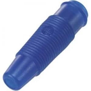 Jack socket Socket straight Pin diameter 4mm Blue SCI