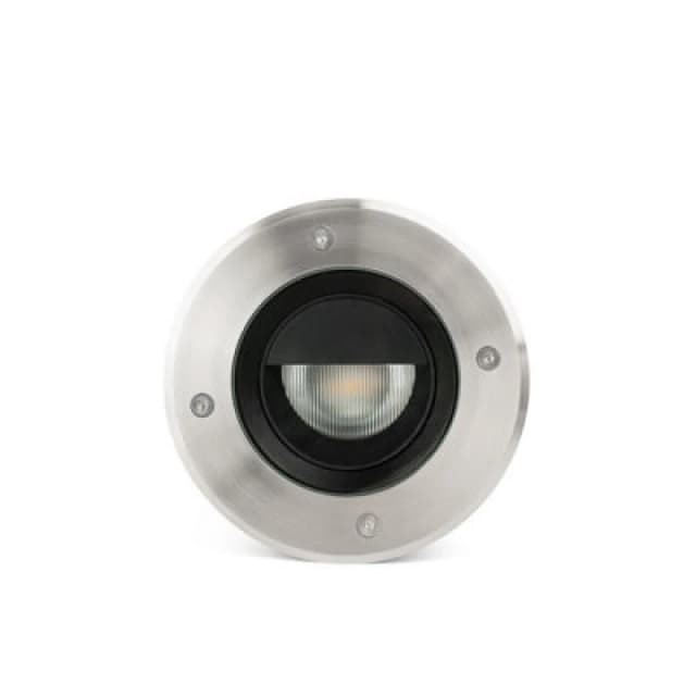 Geiser 18cm Outdoor Recessed Wall Lamp Satin Stainless 3000K IP67