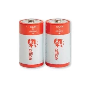 5 Star Office Batteries CLR14 Pack 2