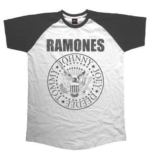 Ramones - Presidential Seal Unisex Large T-Shirt - Black,White