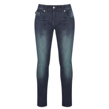 True Religion Geno Skinny Flap Jeans - Blue