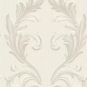 Belgravia Decor Tiffany Scroll Cream Wallpaper