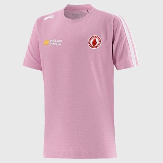 ONeills Tyrone Hydra T-Shirt Girls PNK/WHI female 7-8 Years