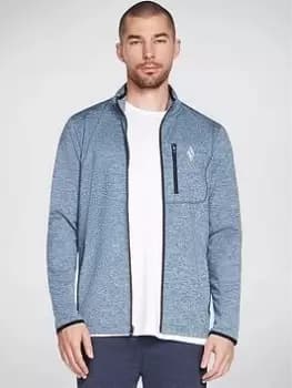 Skechers Ultra Go Equalizer Jacket, Light Blue, Size 2XL, Men