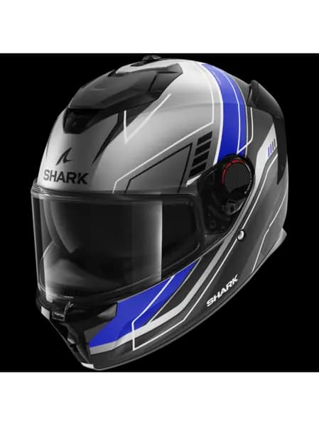 Shark Spartan GT Pro Toryan Mat Anthracite Blue Black ABK Full Face Helmet XL