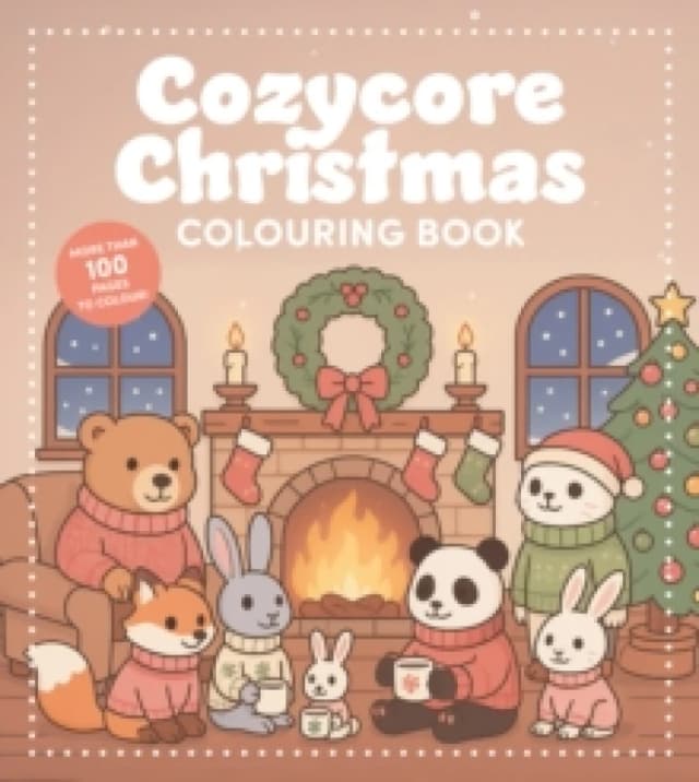Cozycore Christmas Colouring Book. Paperback. By Editors of Chartwell Books Books
