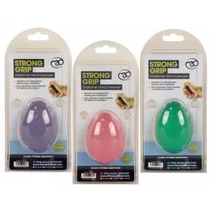 Yoga-Mad Strong Grip Hand Exerciser Light Pink