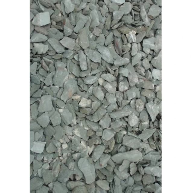 Buttercup Farm 40mm Landscaping Green Slate Decorative Aggregate Bulk Bag - 850Kg Green Unisex