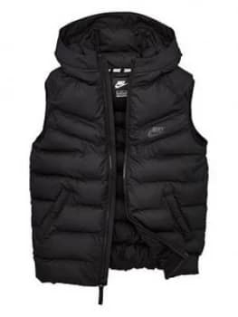 Boys Nike OLDER BOYS NSW FILLED VEST Black Size L12 13 Years