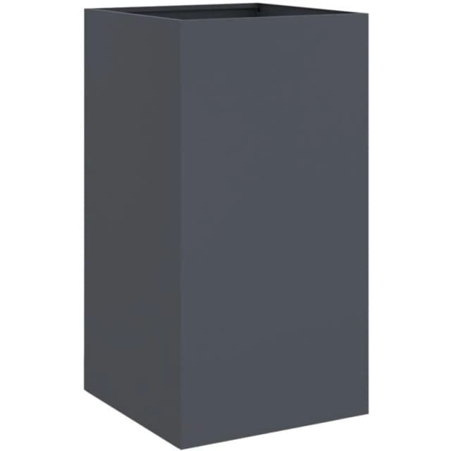 VIDAXL Planter Anthracite 42x38x75cm Steel Vidaxl 8721012364370