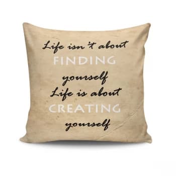 NKRLNT-090 - No Filling Multicolor Cushion Cover