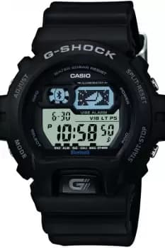 Mens Casio G-Shock Bluetooth Hybrid Smartwatch Alarm Chronograph Watch GB-6900B-1ER