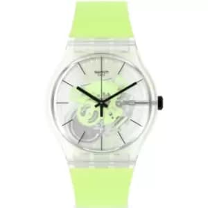 Unisex Swatch Green Daze Watch