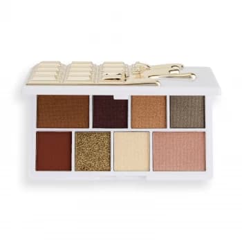 Revolution I Heart Revolution Mini Chocolate Eye Shadow Palette - White Gold