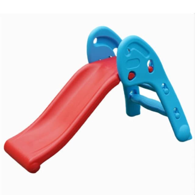 Gr8 Garden Folding Garden Slide Climber Set Baby Toddler Indoor Outdoor Kids Toy Blue Red