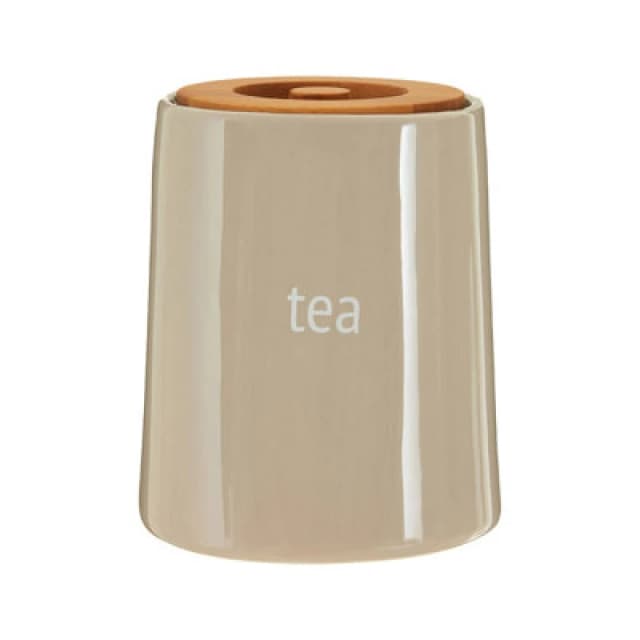 Premier Housewares Maison by Premier Fletcher Ceramic Tea Canister Brown