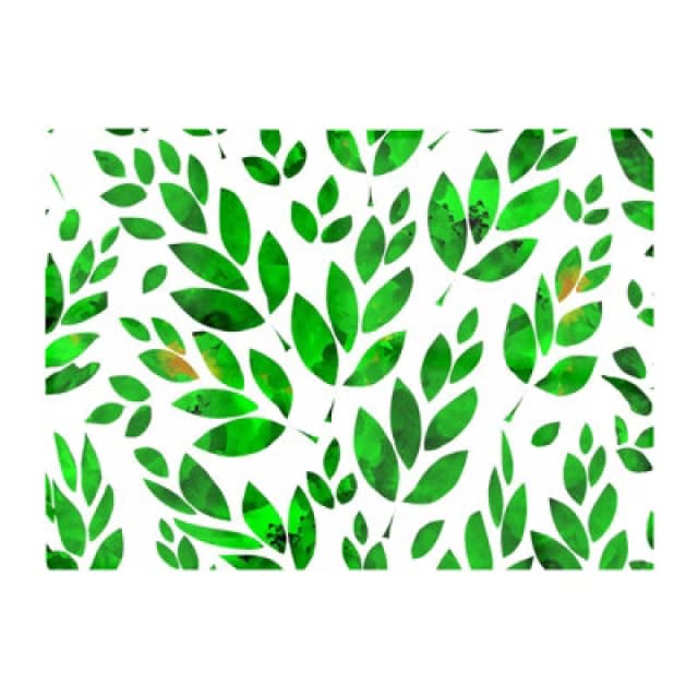 Warren Reed Designer Watercolor Abstract Leaves Glass Chopping Board