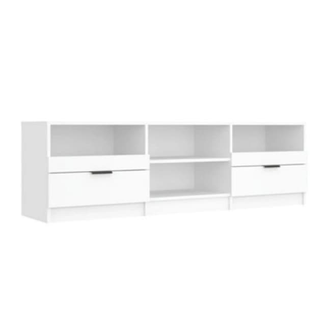Vidaxl TV Cabinet White 150X33.5X45cm Engineered Wood, White 811457