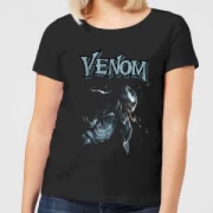 Venom Profile Womens T-Shirt - Black