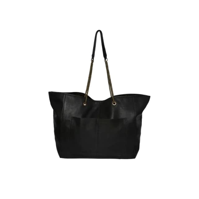 Pieces Womens tote Bag Pieces Mala Noir Female TU