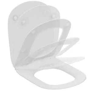 Ideal Standard Tesi White Top Fix Soft Close Toilet Seat