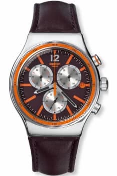 Mens Swatch Irony Chrono - Prisoner Chronograph Watch YVS413