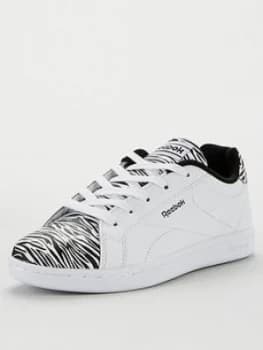 Reebok Royal Zebra Childrens Trainer - White