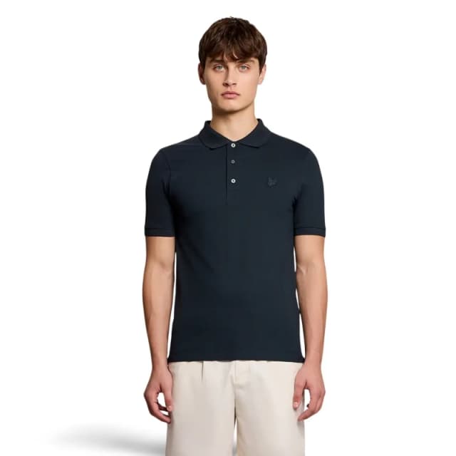 Lyle & Scott Polo Lyle & Scott Superfine Bleu Male M