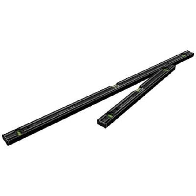 Stabila Stabila Dark Shadow 20032 Spirit level set 60 cm, 120cm 0.5 mm/m 20032
