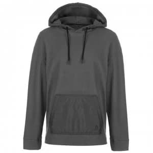 Reebok Micro Fleece Hoodie Mens - Ash Grey