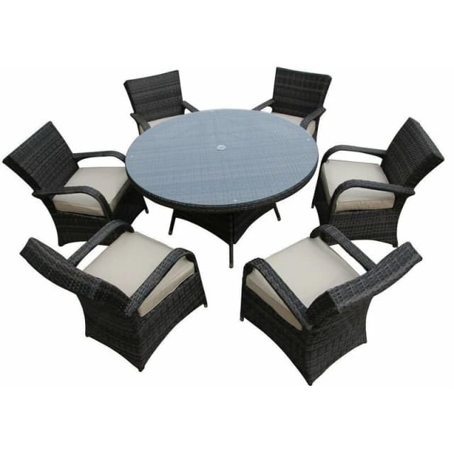 FURNITURE ONE Recliner Sofa Set, Leathaire Fabric Recliner Sofa Suite-3+2+1 Seater Set in Dark Grey Size: 1 Pack Dark Grey Unisex 1 Pack