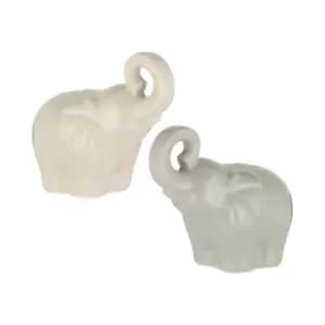 Typhoon World Foods Set Of 2 Elephant Salt & Pepper Shakers