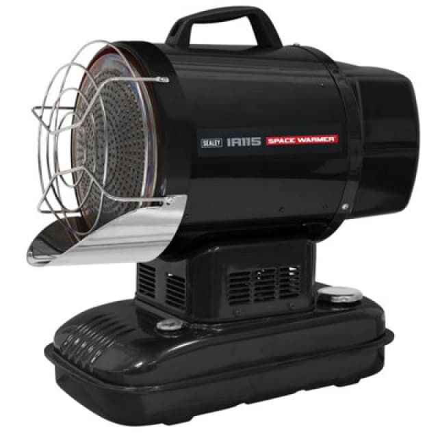 Sealey IR115 Infrared Kerosene / Diesel Space Heater 240v IR115