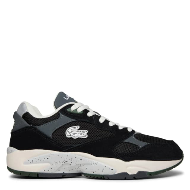 Lacoste Storm 96 Trainers Blk/DkGrey/Wht male 7.5 (41)