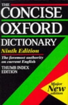 The Concise Oxford Dictionary by Della Thompson Hardback