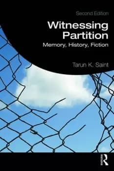 Witnessing PartitionMemory History Fiction