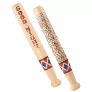 Birds Of Prey Rolling pin Harley Quinn Bat 44 cm
